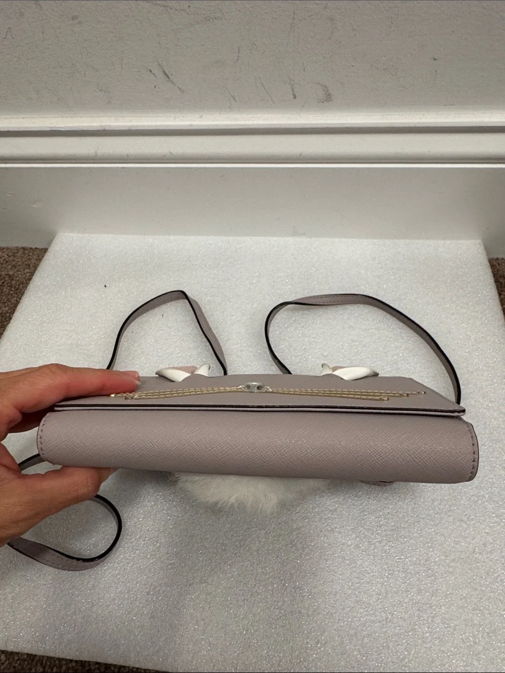 Kate spade hop to it bunny rabbit crossbody bag purse clutch
